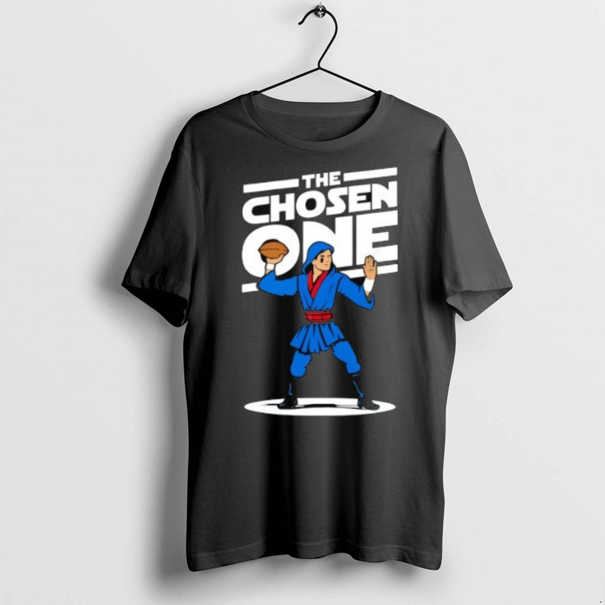 Jaxson Dart New York Giants The Chosen One Star War T Shirts Unisex T-shirt, Sweatshirt, Hoodie, Long Sleeve Tee - T-Shirt, Sweatshirt, Hoodie