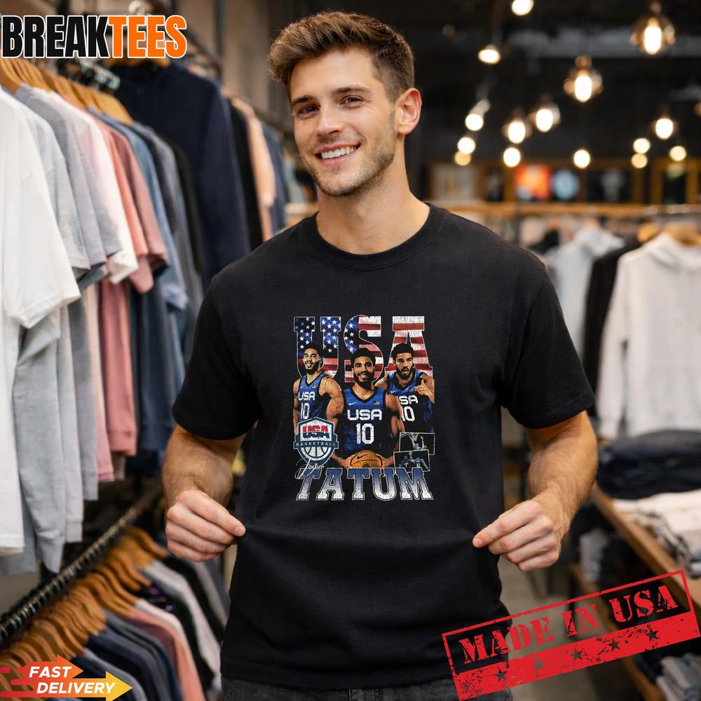 Jayson Tatum Team USA Basketball Streetwear Fan T-Shirt Unisex T-shirt, Sweatshirt, Hoodie, Long Sleeve Tee - T-Shirt, Sweatshirt, Hoodie