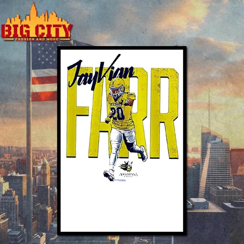 Jayvian Farr AU Football NCAA Caricature - Adult & Kids T-Shirts, Sweatshirts & Hoodies apparel design preview 4