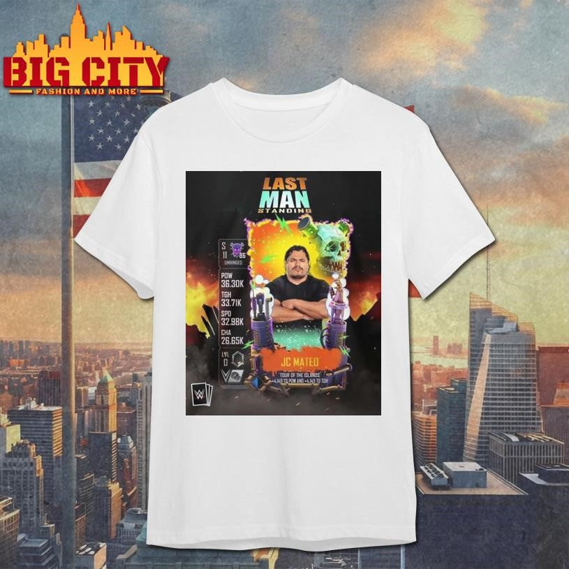 Jc Mateo Features In This Weeks Last Man Standing Shirt Unisex T-shirt, Sweatshirt, Hoodie, Long Sleeve Tee - T-Shirt, Sweatshirt, Hoodie