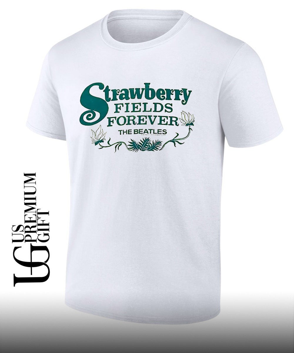 Jennifer Lawrence wearing Strawberry Fields Forever In New York 2026 shirt Unisex T-shirt, Sweatshirt, Hoodie, Long Sleeve Tee - T-Shirt, Sweatshirt, Hoodie