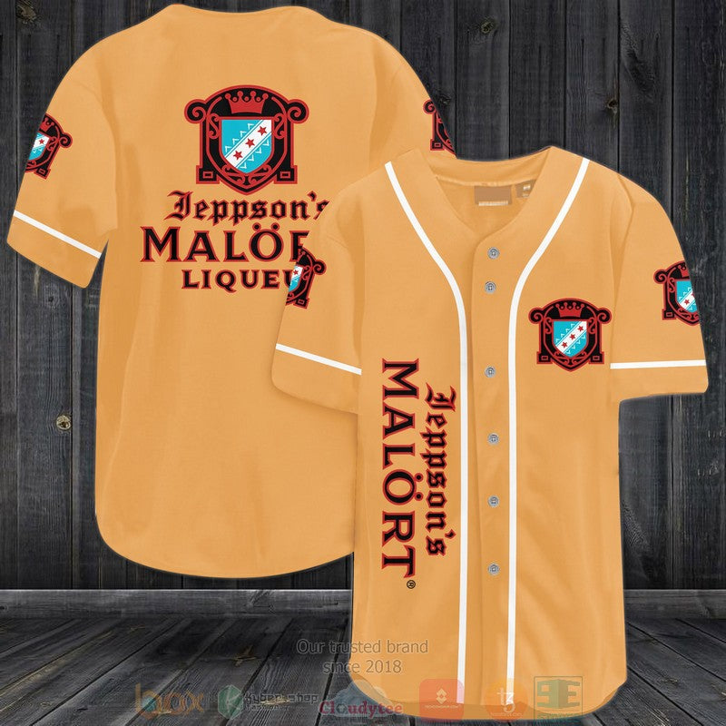 Jeppson's Malort liqueur Baseball shirt baseball jersey product view 1