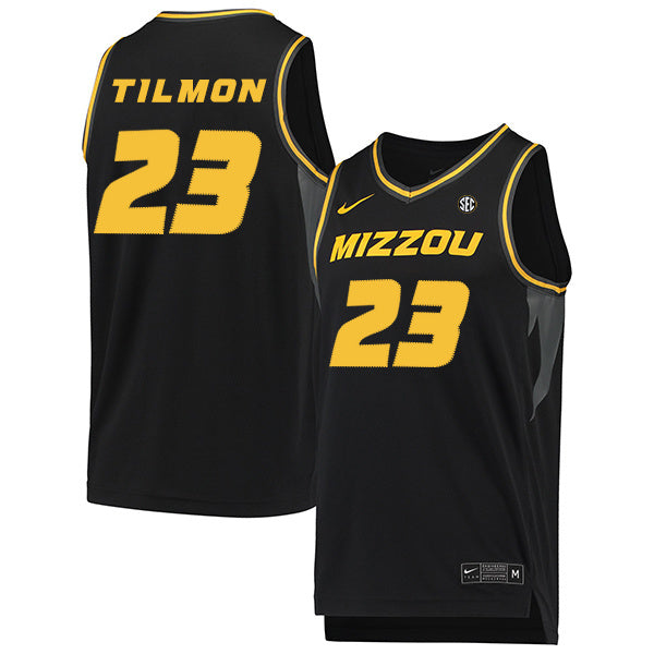 Jeremiah Tilmon 23 Black College Football Jersey football jersey product view 1