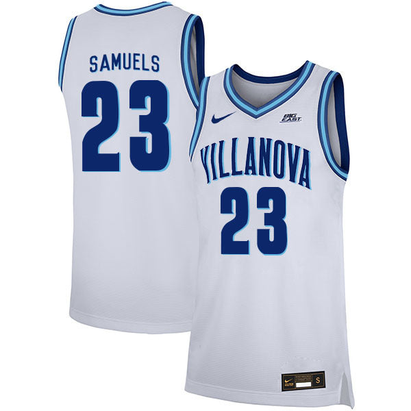 Jermaine Samuels 23 White College Football Jersey football jersey product view 1