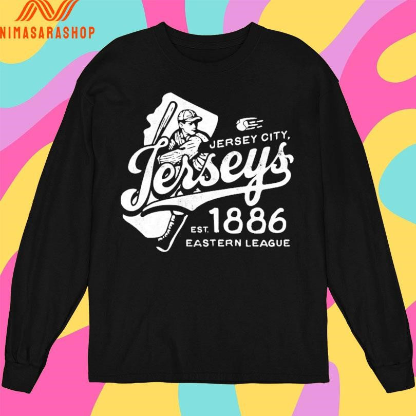 Jersey City Jerseys Est 1886 Eastern League Shirts sports jersey product view 3