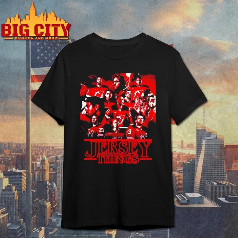 Jersey Things New Jersey Devils NHL team shirt Unisex T-shirt, Sweatshirt, Hoodie, Long Sleeve Tee - T-Shirt, Sweatshirt, Hoodie