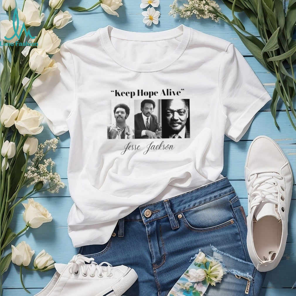 Jesse Jackson Keep Hope Alive Civil Rights Leader - Adult & Kids T-Shirts, Sweatshirts & Hoodies apparel design preview 3