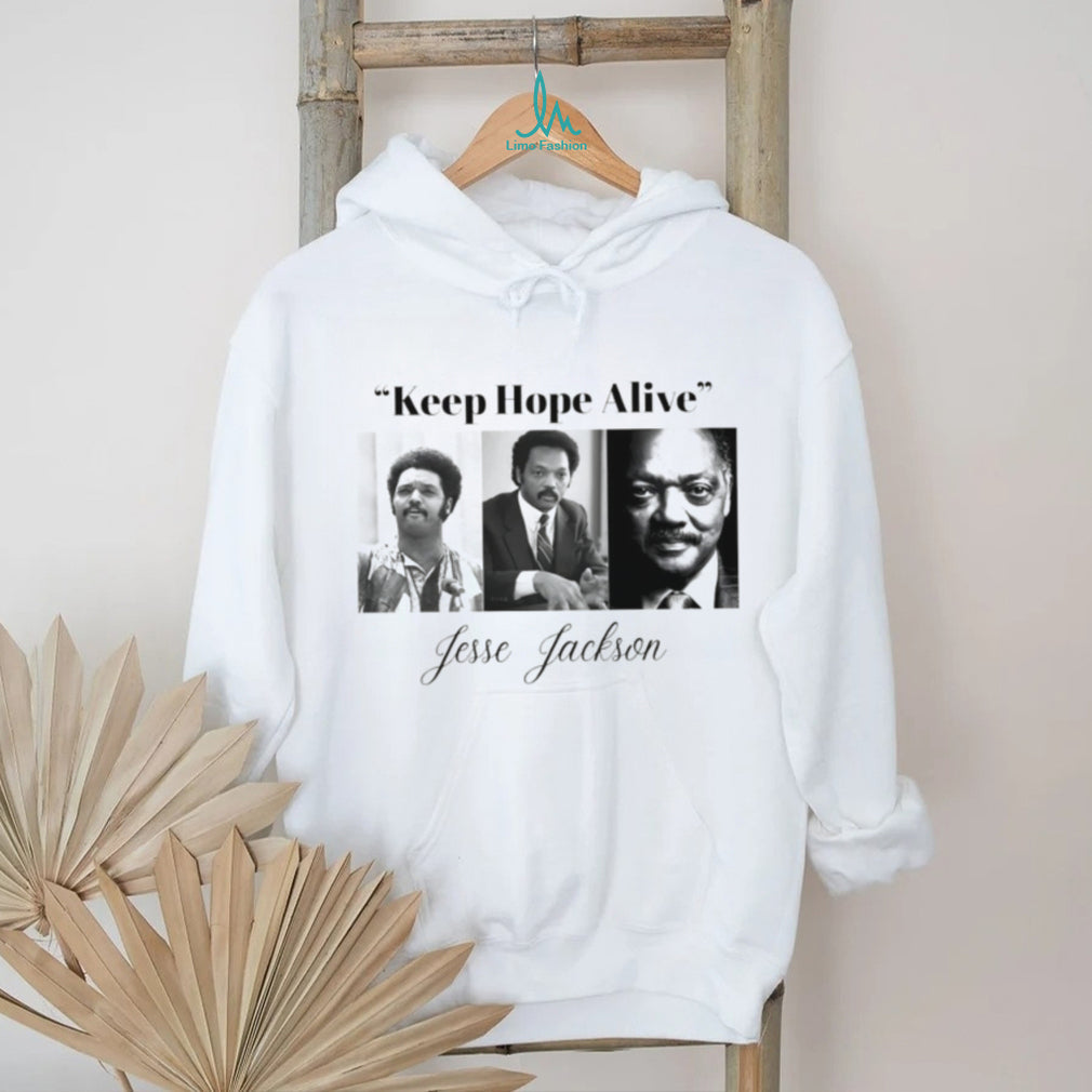 Jesse Jackson Keep Hope Alive Civil Rights Leader - Adult & Kids T-Shirts, Sweatshirts & Hoodies apparel design preview 4