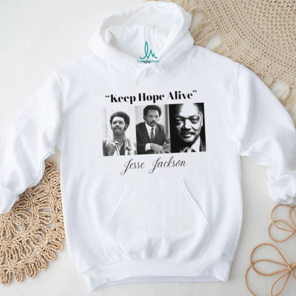 Jesse Jackson Keep Hope Alive Civil Rights Leader - Adult & Kids T-Shirts, Sweatshirts & Hoodies apparel design preview 5