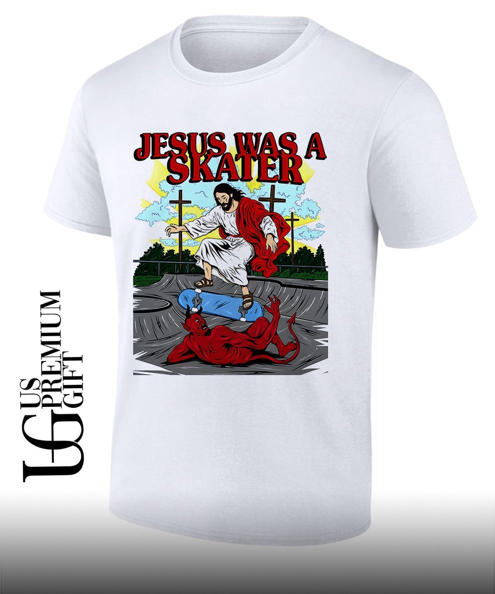Jesus was a Skater shirt Unisex T-shirt, Sweatshirt, Hoodie, Long Sleeve Tee - T-Shirt, Sweatshirt, Hoodie