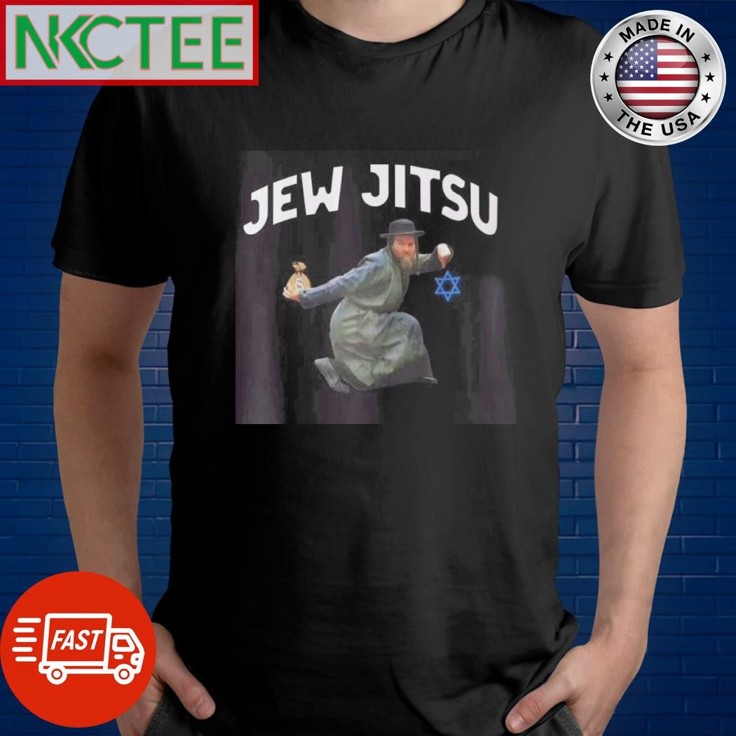 Jew Jitsu Israel meme shirt Unisex T-shirt, Sweatshirt, Hoodie, Long Sleeve Tee - T-Shirt, Sweatshirt, Hoodie