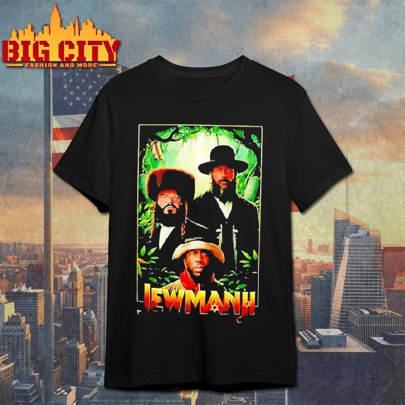 Jewmanji Jack Black And Kevin Hart 1995 Film Shirt Unisex T-shirt, Sweatshirt, Hoodie, Long Sleeve Tee - T-Shirt, Sweatshirt, Hoodie