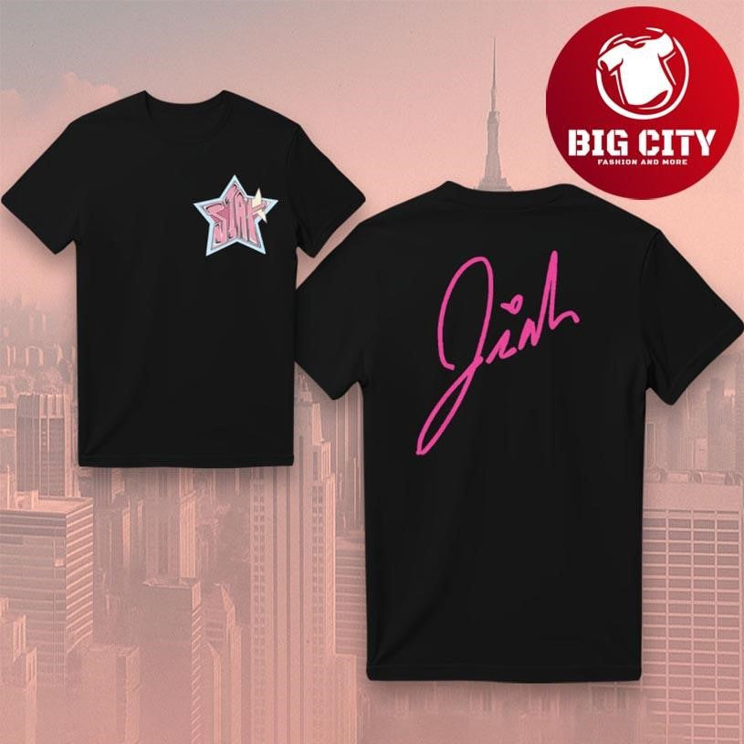 Jiah Star 2025 Two Sided Shirt Unisex T-shirt, Sweatshirt, Hoodie, Long Sleeve Tee - T-Shirt, Sweatshirt, Hoodie