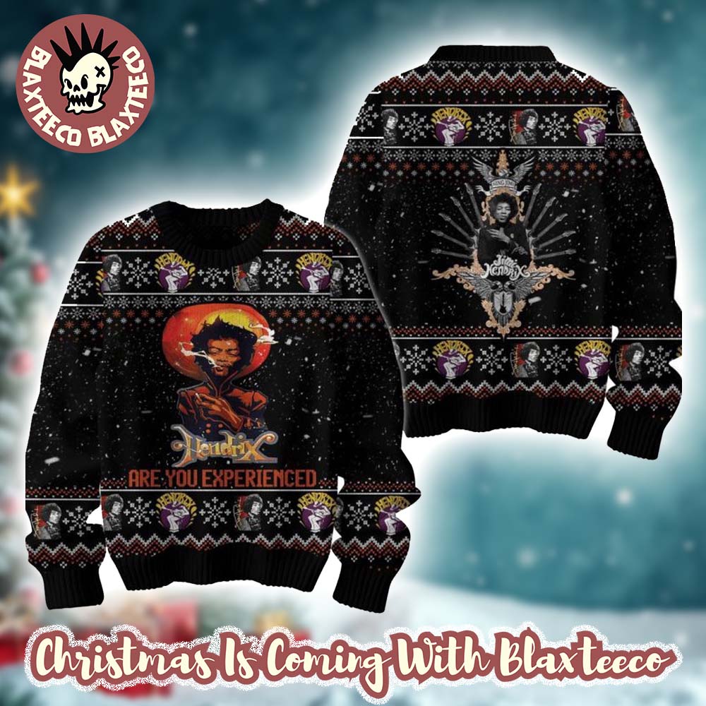 Jimi Hendrix Are You Experienced Gift For Fans 2025 Ugly Christmas Sweater Unisex T-shirt, Sweatshirt, Hoodie, Long Sleeve Tee - T-Shirt, Sweatshirt, Hoodie