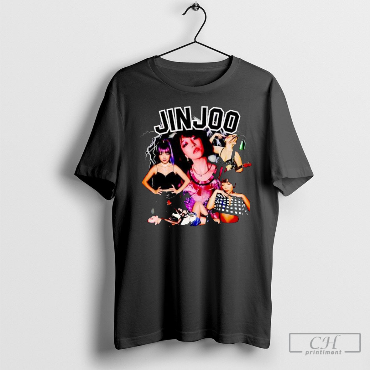 Jinjoo Electric Guitar Collage Graphic Shirt Tee Unisex T-shirt, Sweatshirt, Hoodie, Long Sleeve Tee - T-Shirt, Sweatshirt, Hoodie