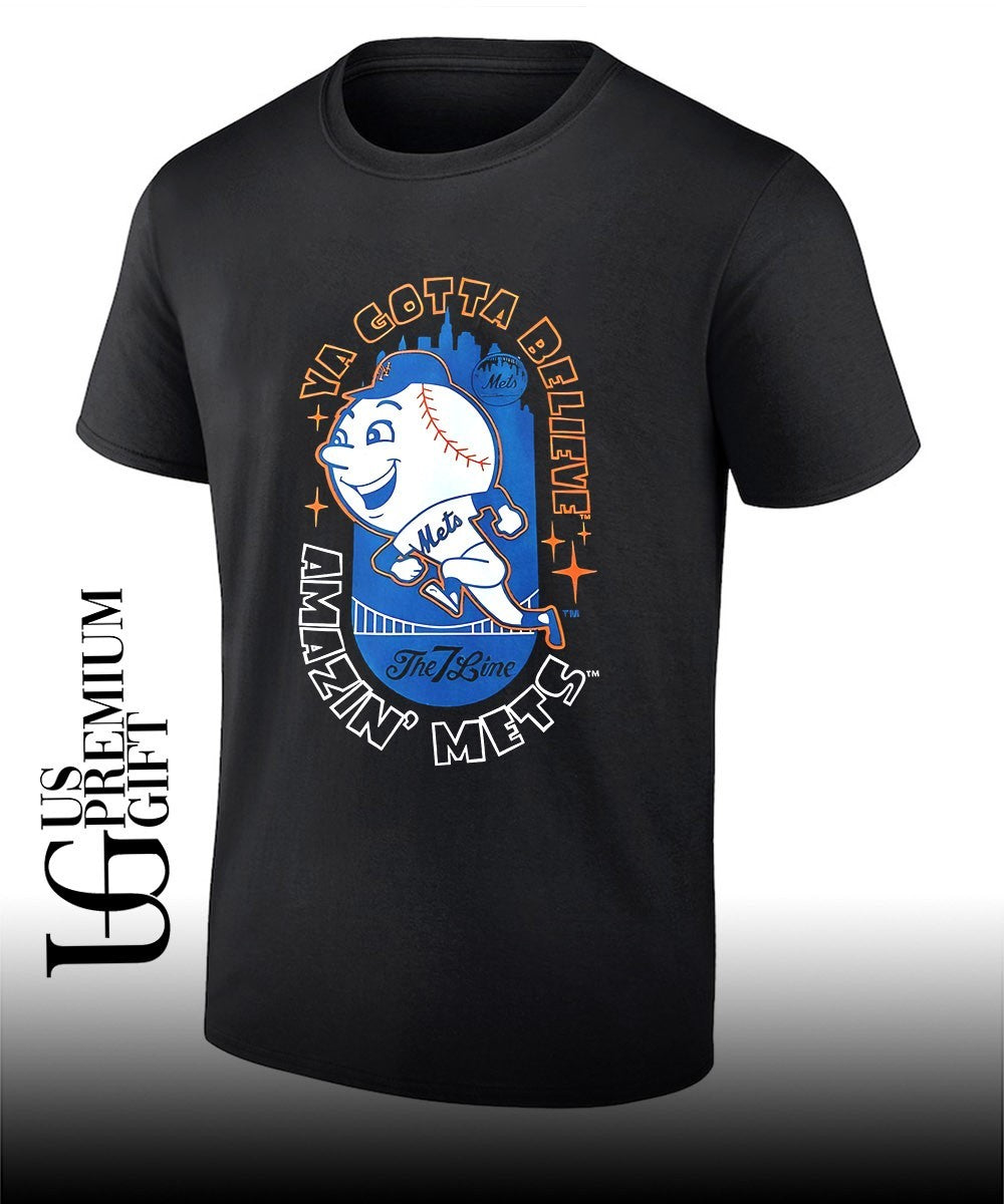 Joba Chamberlain Ya Gotta Believe Amazin Mets shirt Unisex T-shirt, Sweatshirt, Hoodie, Long Sleeve Tee - T-Shirt, Sweatshirt, Hoodie