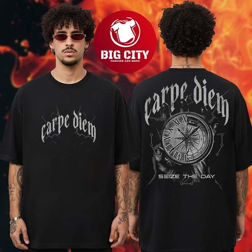 Joe Bartolozzi Carpe Diem Seize The Day Two Sided Shirt Unisex T-shirt, Sweatshirt, Hoodie, Long Sleeve Tee - T-Shirt, Sweatshirt, Hoodie