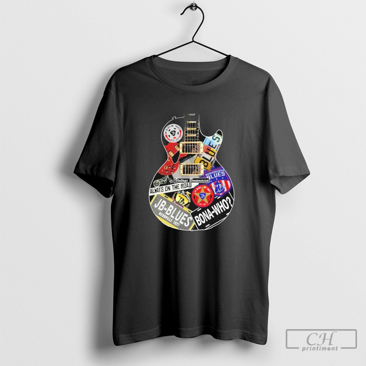 Joe Bonamassa Bona Who Blues Travels Shirts Unisex T-shirt, Sweatshirt, Hoodie, Long Sleeve Tee - T-Shirt, Sweatshirt, Hoodie