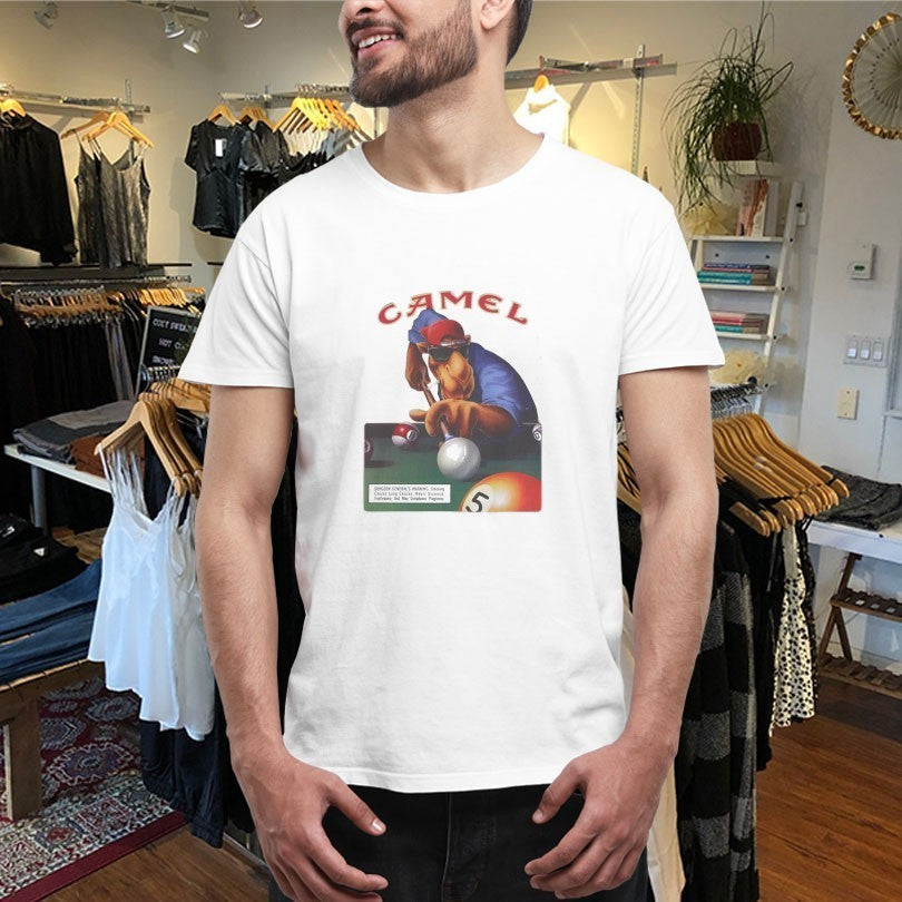 Joe Camel 75th Birthday Billiards Cigarettes - Adult & Kids T-Shirts, Sweatshirts & Hoodies apparel design preview 4