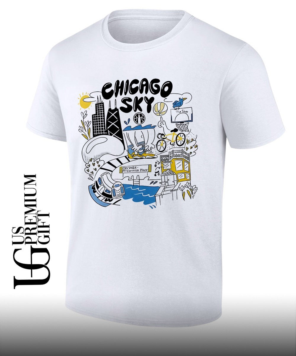 Joe Kraft Chicago Sky 2026 shirt Unisex T-shirt, Sweatshirt, Hoodie, Long Sleeve Tee - T-Shirt, Sweatshirt, Hoodie