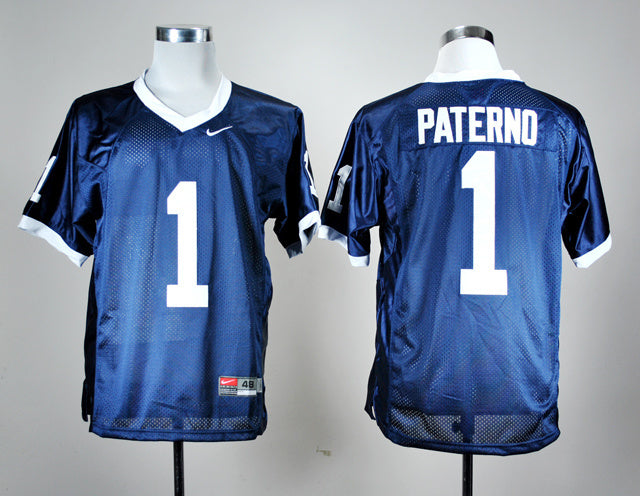 Joe Paterno 1 Blue Legend College Football Jersey football jersey product view 1