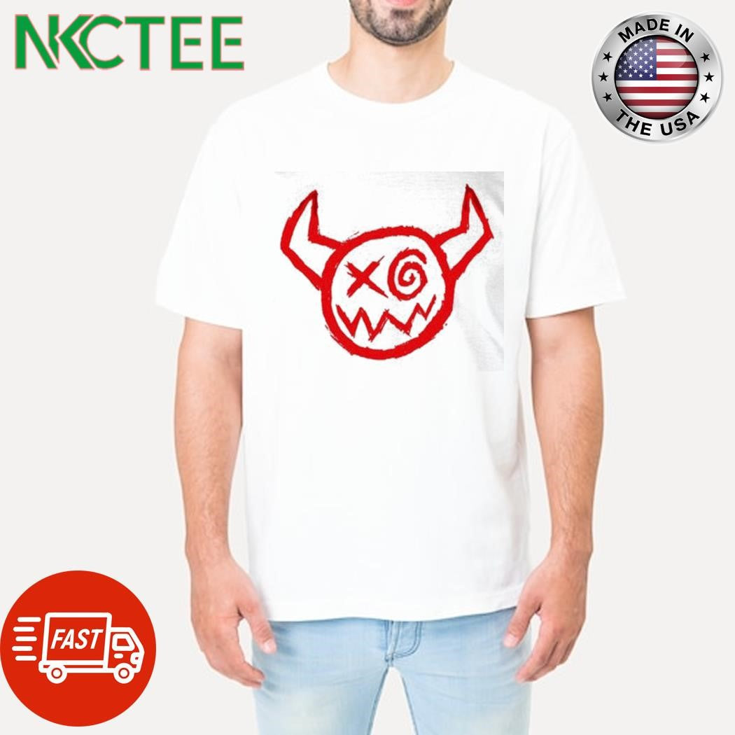 Joey Valence And Brae Demon head paint shirt Unisex T-shirt, Sweatshirt, Hoodie, Long Sleeve Tee - T-Shirt, Sweatshirt, Hoodie
