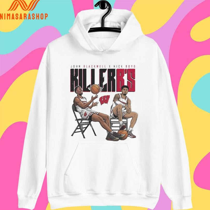 John Blackwell X Nick Boyd Killer B's Wisconsin - Adult & Kids T-Shirts, Sweatshirts & Hoodies apparel design preview 2