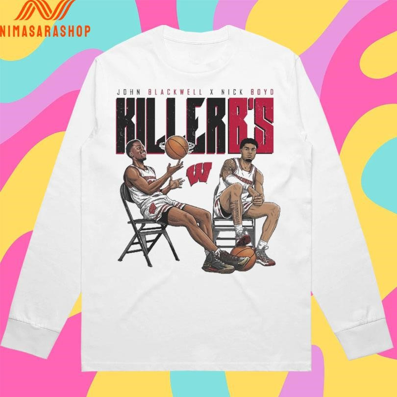 John Blackwell X Nick Boyd Killer B's Wisconsin - Adult & Kids T-Shirts, Sweatshirts & Hoodies apparel design preview 3
