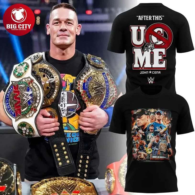 John Cena You Cant See Me Edition Two Sided Shirt Unisex T-shirt, Sweatshirt, Hoodie, Long Sleeve Tee - T-Shirt, Sweatshirt, Hoodie