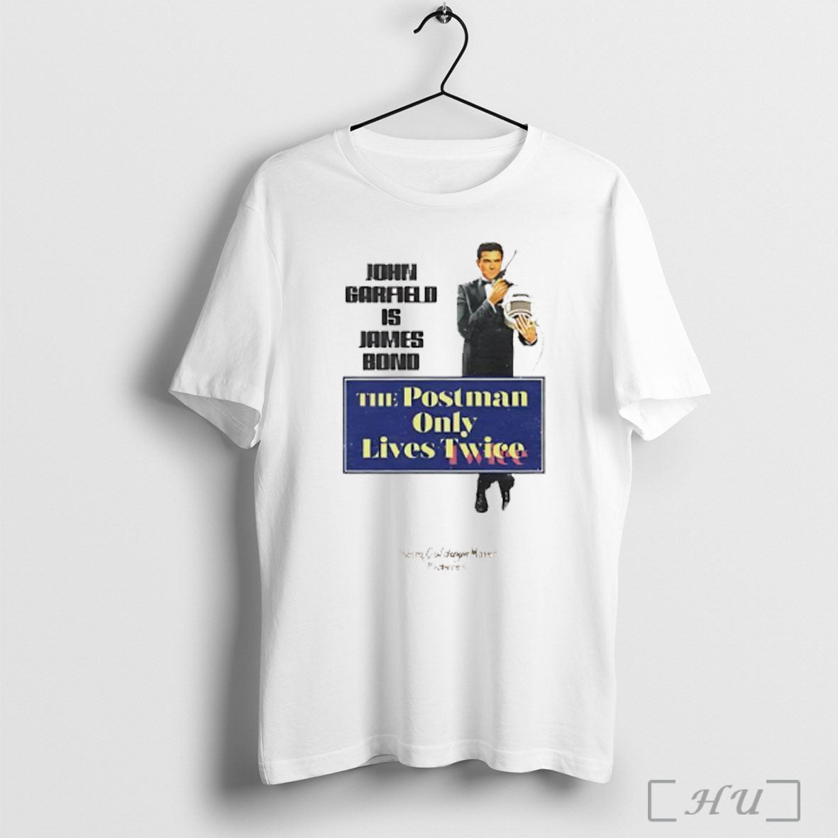 John Garfield Is James Bond T Shirt Unisex T-shirt, Sweatshirt, Hoodie, Long Sleeve Tee - T-Shirt, Sweatshirt, Hoodie