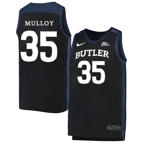 John-Michael Mulloy 35 Black College Football Jersey football jersey product view 1