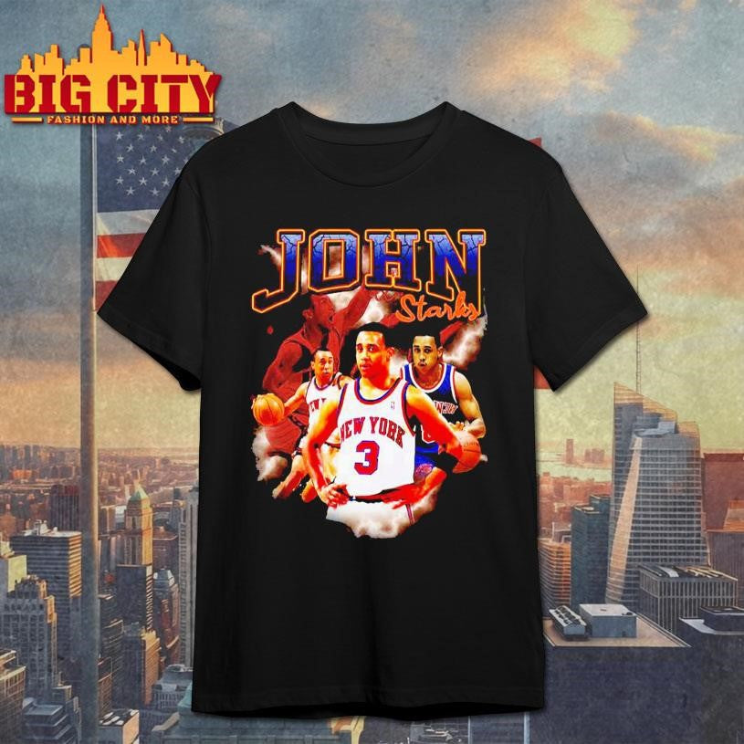 John Starks 2025 Shirt Unisex T-shirt, Sweatshirt, Hoodie, Long Sleeve Tee - T-Shirt, Sweatshirt, Hoodie