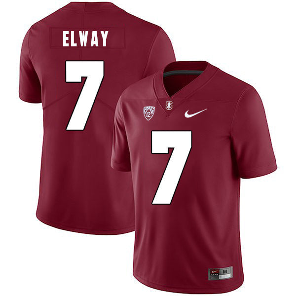 John Elway 7 Red College Football Jersey football jersey product view 1