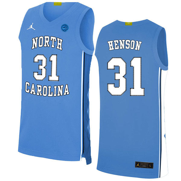 John Henson 31 Blue College Football Jersey football jersey product view 1