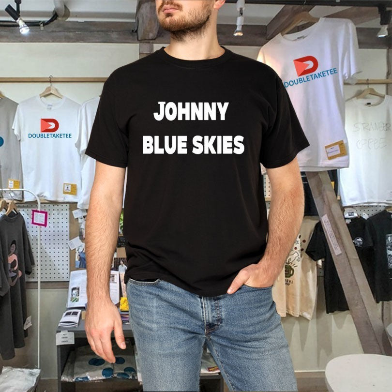 Johnny Blue Skies - Adult & Kids T-Shirts, Sweatshirts & Hoodies apparel design preview 4