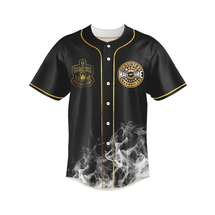 Johnny Cash Forever Tribute Don’t Take Your Guns To Town Baseball Jersey baseball jersey product view 2