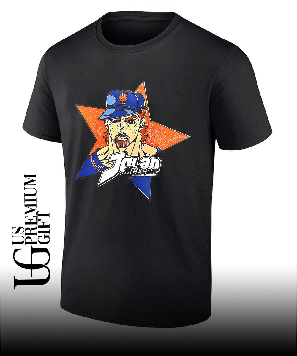 Jolan McLean New York Mets JoJo style baseball player shirt Unisex T-shirt, Sweatshirt, Hoodie, Long Sleeve Tee - T-Shirt, Sweatshirt, Hoodie