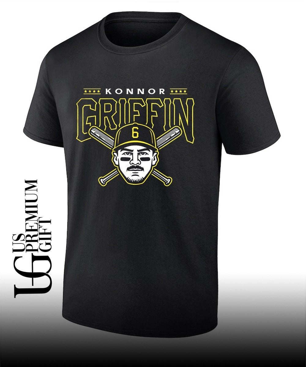 Jolly Konnor Pittsburgh Pirates baseball Konnor Griffin 6RIFFIN shirt Unisex T-shirt, Sweatshirt, Hoodie, Long Sleeve Tee - T-Shirt, Sweatshirt, Hoodie