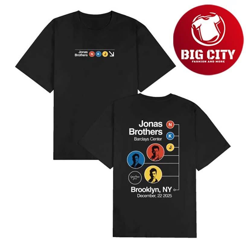 Jonas Brothers Greetings From Your Hometown Brooklyn Ny Two Sided Shirt Unisex T-shirt, Sweatshirt, Hoodie, Long Sleeve Tee - T-Shirt, Sweatshirt, Hoodie