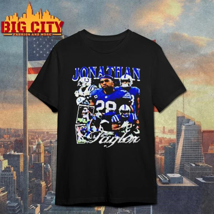 Jonathan Taylor graphic shirt Unisex T-shirt, Sweatshirt, Hoodie, Long Sleeve Tee - T-Shirt, Sweatshirt, Hoodie