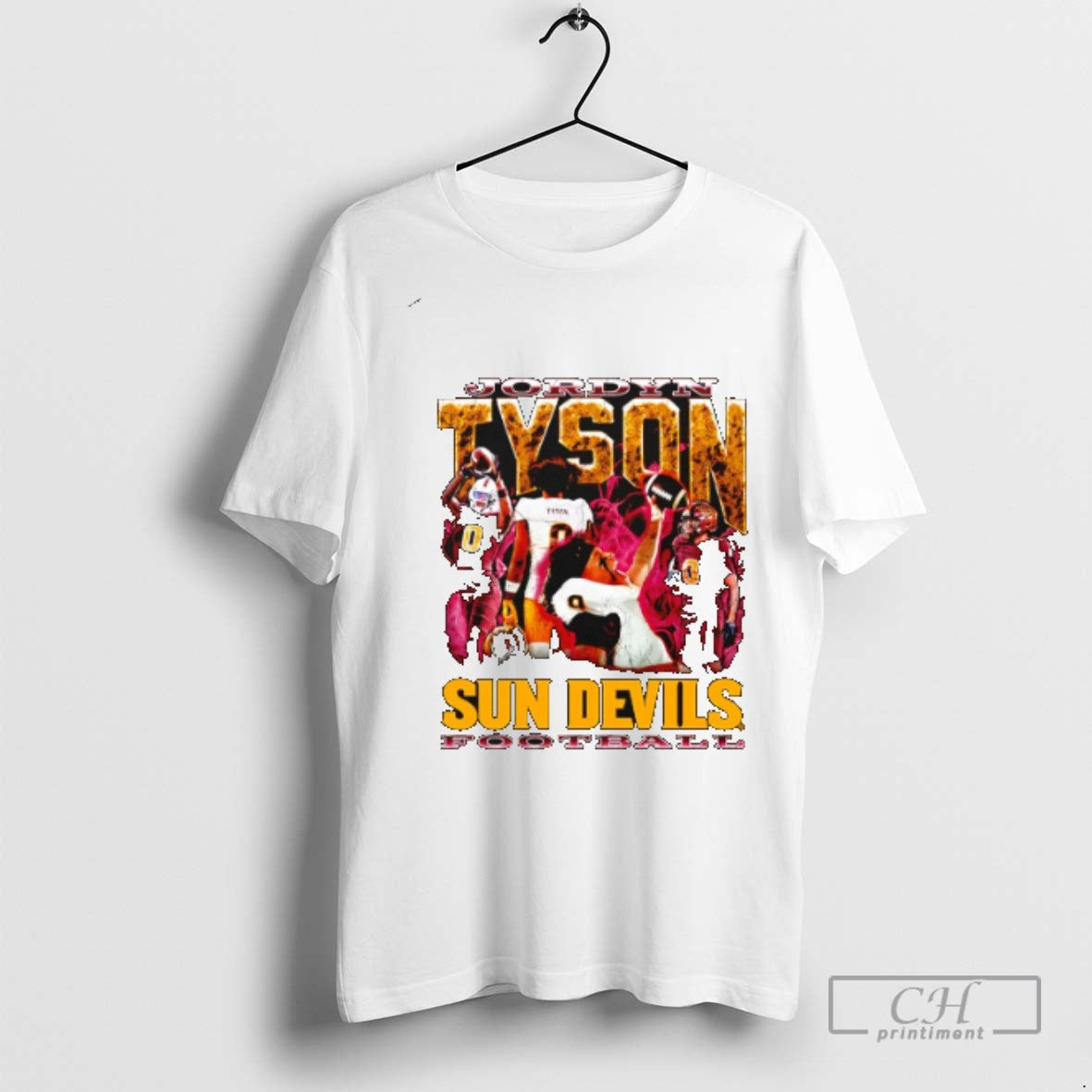 Jordyn Tyson Arizona State Sun Devils Graphic T Shirts Unisex T-shirt, Sweatshirt, Hoodie, Long Sleeve Tee - T-Shirt, Sweatshirt, Hoodie