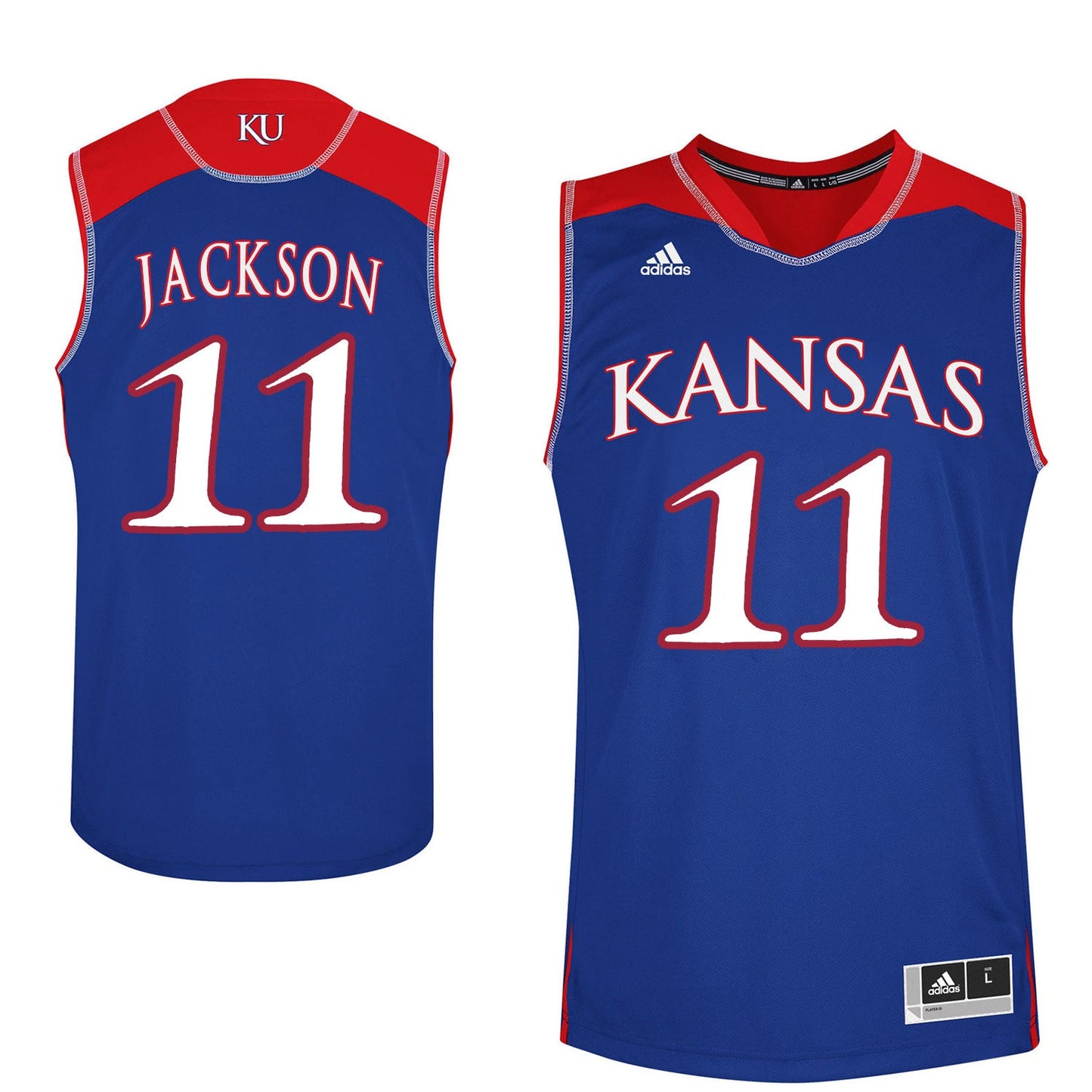 Josh Jackson 11 Blue College Football Jersey football jersey product view 1