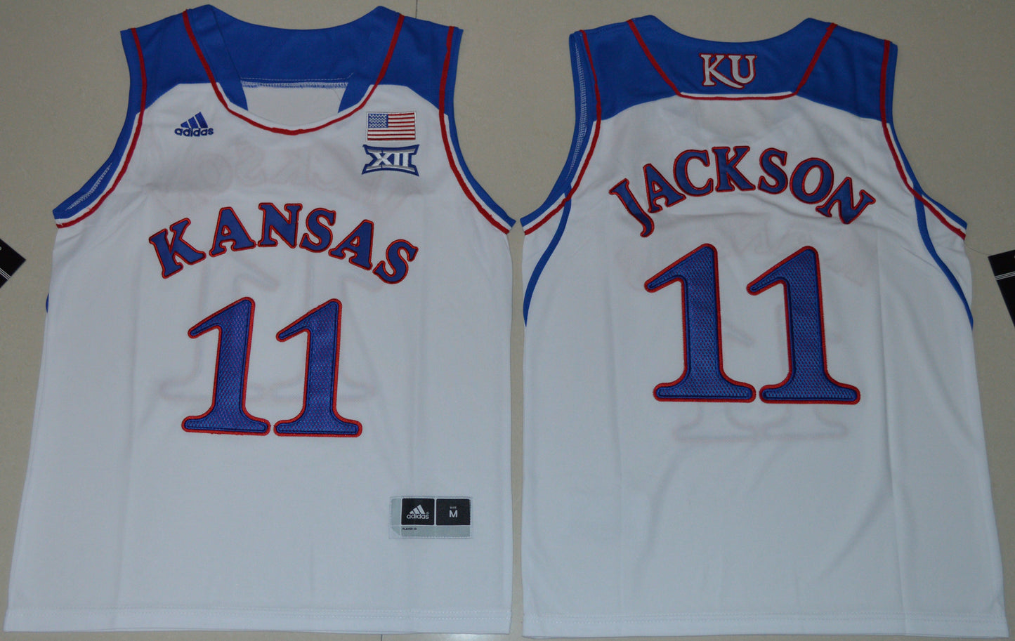 Josh Jackson 11 Youth White College Football Jersey football jersey product view 1