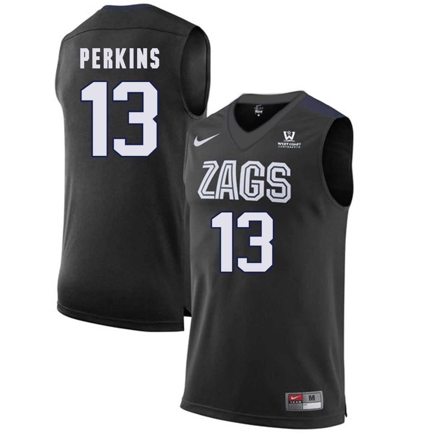 Josh Perkins 13 Black College Football Jersey football jersey product view 1