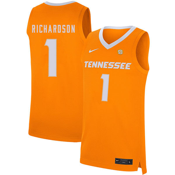 Josh Richardson 1 Orange College Football Jersey football jersey product view 1