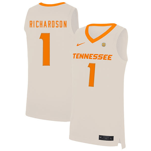 Josh Richardson 1 White Style 2 College Football Jersey football jersey product view 1
