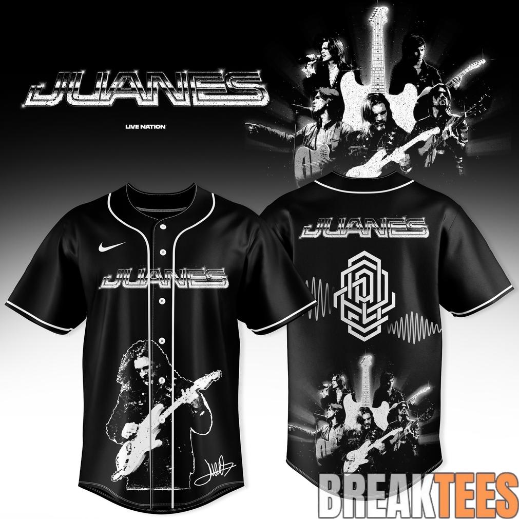 Juanes World Tour 2026 Limited Edition Baseball Jersey Unisex T-shirt, Sweatshirt, Hoodie, Long Sleeve Tee - T-Shirt, Sweatshirt, Hoodie