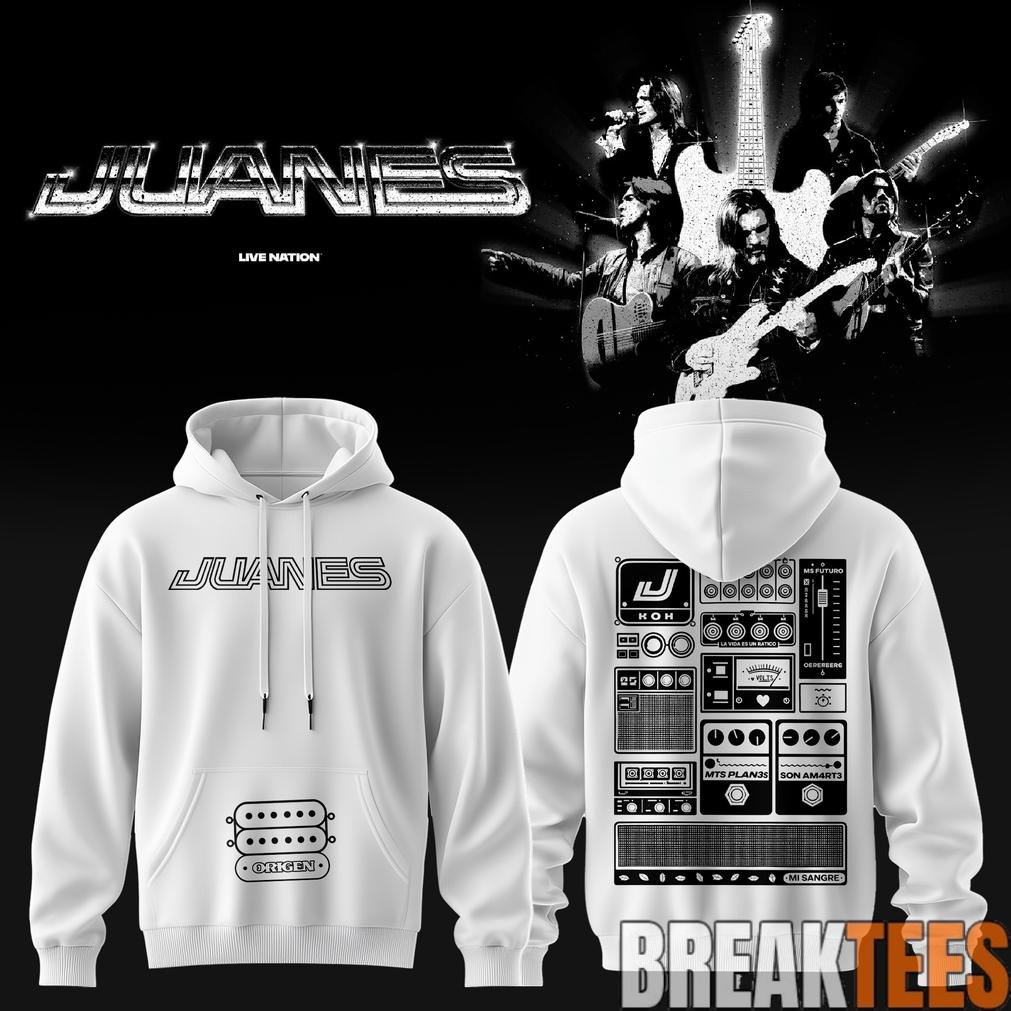 Juanes World Tour 2026 Limited Edition Hoodie Unisex T-shirt, Sweatshirt, Hoodie, Long Sleeve Tee - T-Shirt, Sweatshirt, Hoodie