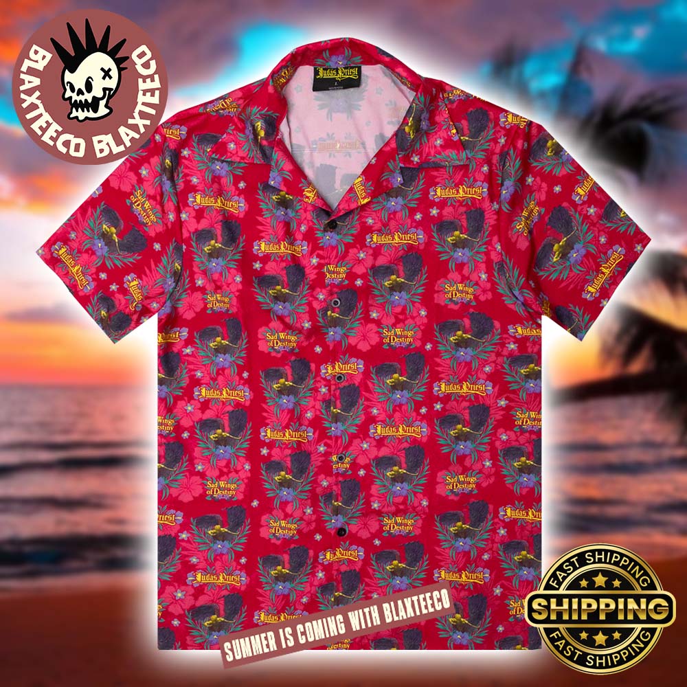 Judas Priest Sad Wings of Destiny Hawaiian Shirt Summer 2026 Unisex T-shirt, Sweatshirt, Hoodie, Long Sleeve Tee - T-Shirt, Sweatshirt, Hoodie