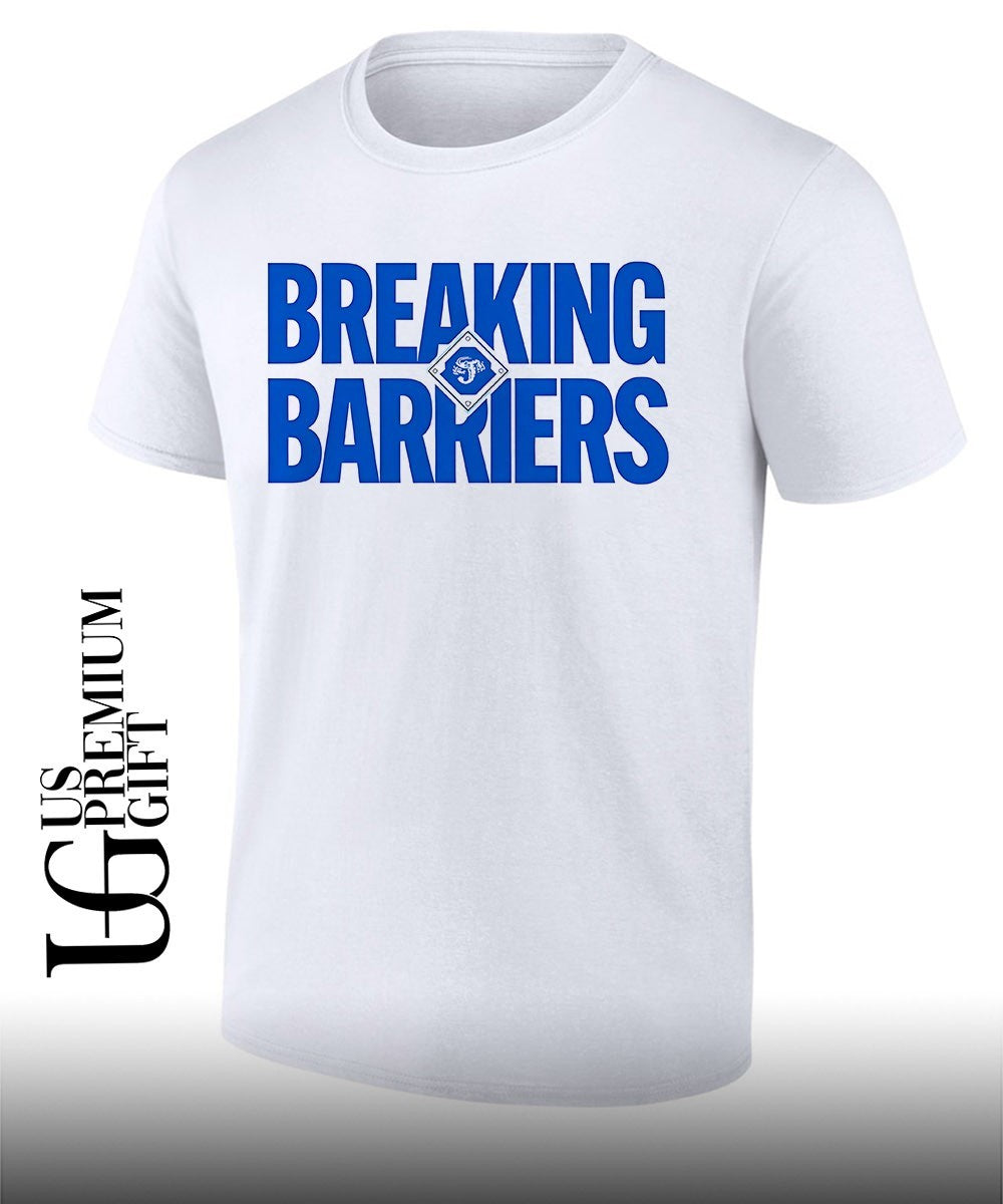 Jumbo Shrimp Breaking Barriers 2026 shirt Unisex T-shirt, Sweatshirt, Hoodie, Long Sleeve Tee - T-Shirt, Sweatshirt, Hoodie